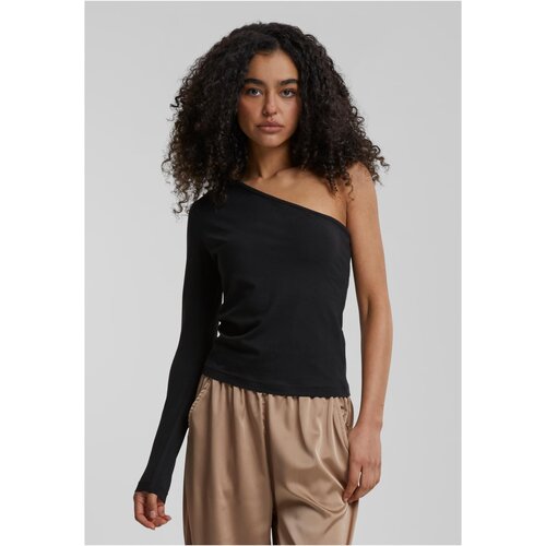 Urban Classics Women&amp;#039;s asymmetrical long sleeves black Slike