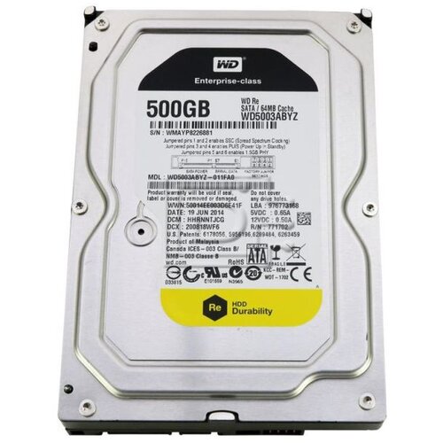  WD HDD 500GB SATA3 64MB7200 RPM,Pull Drive,garancija 12 mjeseci Cijene