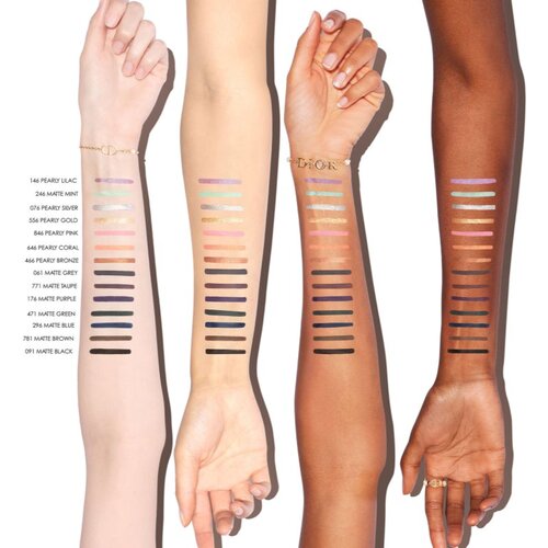 Dior show Stylo vodoodporni svinčnik za oči odtenek 781 Matte Brown 0,3 g Slike