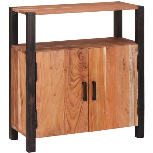 vidaXL Strani šal Rjava 70 x 30 x 75 cm Trden akacijev les Cene