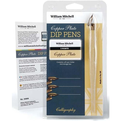 William Mitchell Calligraphy Set kaligr. peres in držala Copperplate, (22005715) Slike