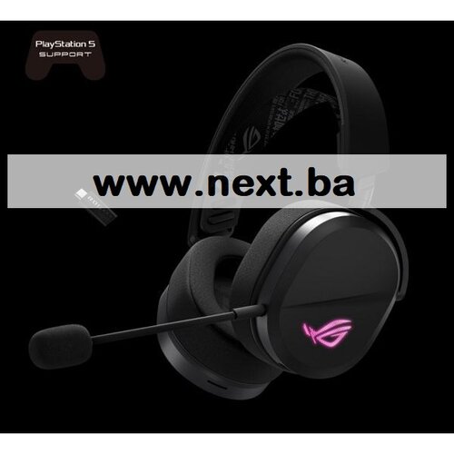  Slu&amp;scaron;alice ASUS ROG Pelta Black Slike