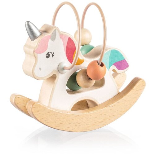 Zopa drvena igračka Unicorn pink Cene