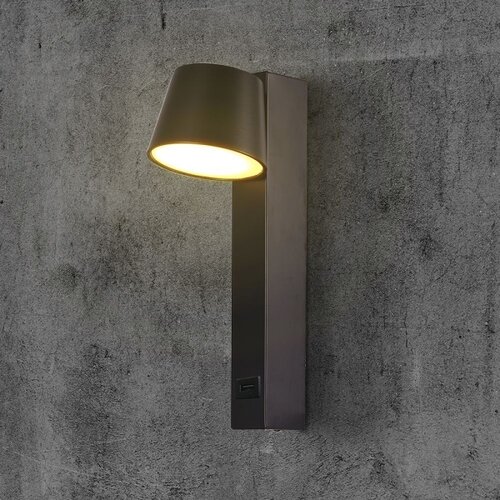 LED zidna spot svetiljka sa USB portom LED/8W/230V 3000K Slike