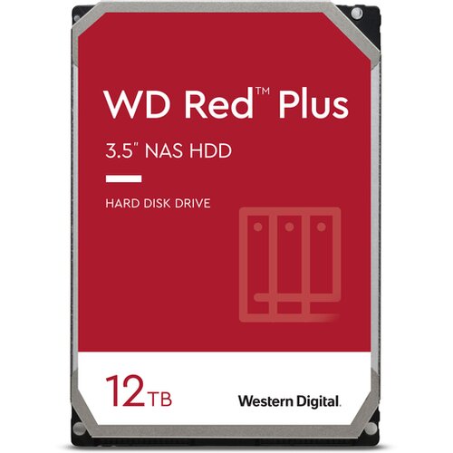 Western Digital WD Red Plus 12TB SATA 6Gb/s 3.5inch HDD WD120EFBX Cijene