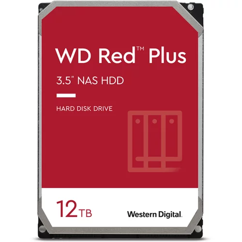 Western Digital WD Red Plus 12TB SATA 6Gb/s 3.5inch HDD WD120EFBX