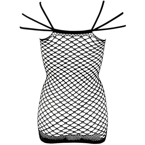 NO:XQSE Net Lingerie Dress 0201480 Black Slike
