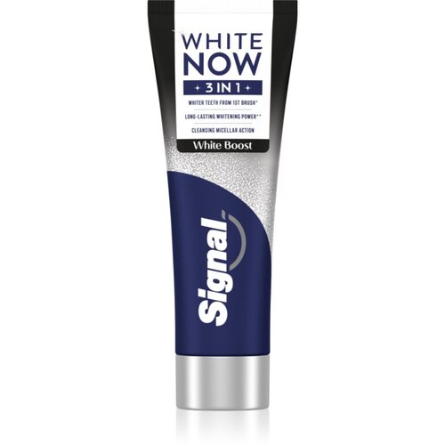 Signal White Now 3-in-1 pasta za izbjeljivanje zuba White Boost 75 ml Cijene