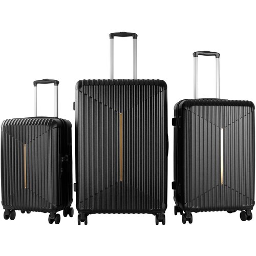 Set kofera AGA Travel MR4666 - Black - crna Slike