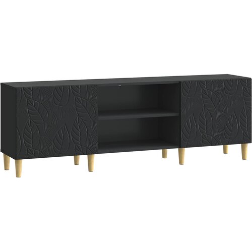 TV ormar 150 x 31 x 50 cm Crna Konstruirano drvo Cijene