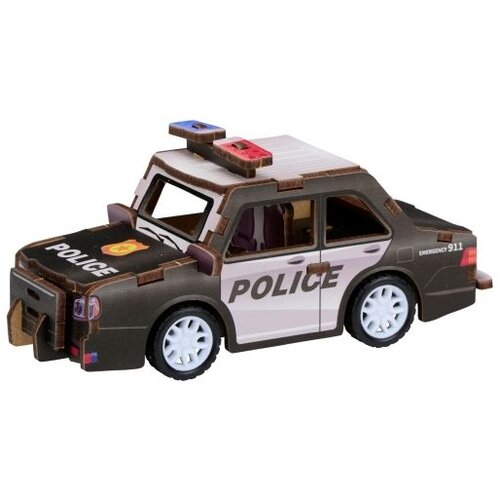 Eddy Toys Drvena 3D slagalica Policija Slike
