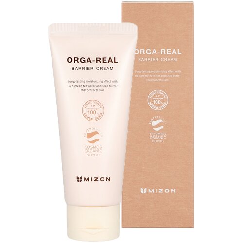 Mizon Orga-Real Barrier Cream dnevna krema za obraz za vse tipe kože 100 ml unisex Slike