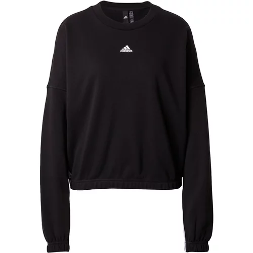 ADIDAS SPORTSWEAR Sportska sweater majica 'Dance All Gender' crna / bijela