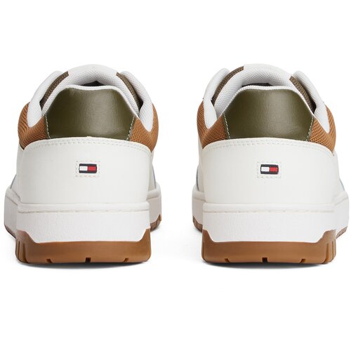 Tommy Hilfiger Niske tenisice &amp;#039;BASKET CORE&amp;#039; karamela / tamno smeđa / bijela Slike