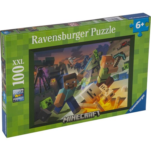 Ravensburger Childrens Puzzle Minecraft 100 Pieces XXL Cijene