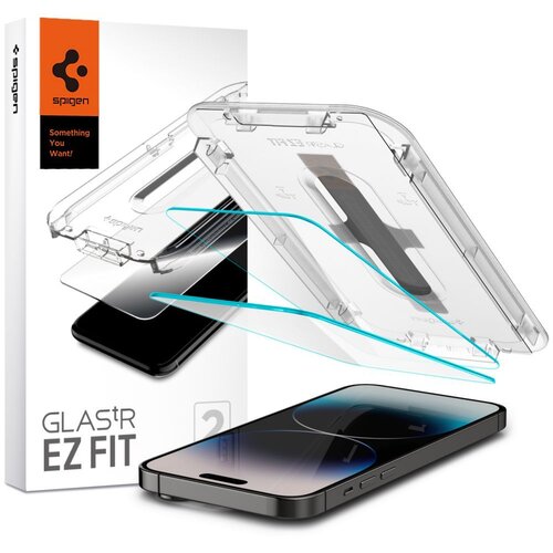 Spigen GLAS.TR EZ FIT KALJENO STAKLO 2-KOM ZA IPHONE 14 PRO MAX CLEAR Cijene