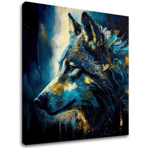 Dekorativna Slika  na platnu - premium art - wilderness in wolf eyes () Cijene