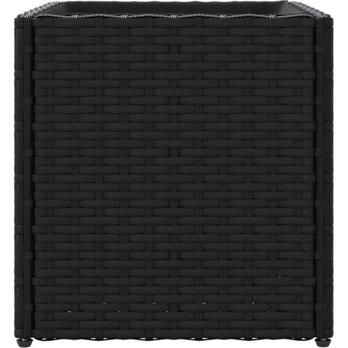  Vrtna sadilica crna 36 x 30 x 32 cm od poliratana Slike