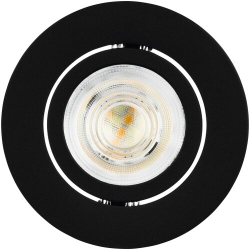 Eglo ugradbeni spot Saliceto-Z 99669, LED 4,7 W RGB, &amp;Oslash; 8,8 cm, crna Slike