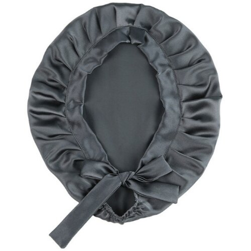 INF Nastavljiva svilena spalna kapa za dolge lase DarkGrey, (21685966) Cene