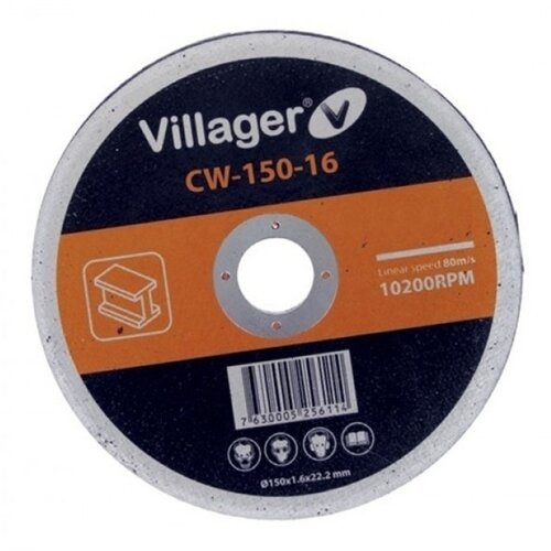 Villager rezna ploča 125&amp;times;1.0mm CW12510 Slike