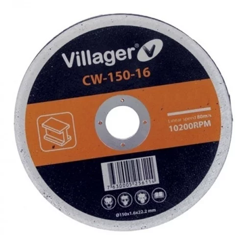 Villager rezna ploča 125×1.0mm CW12510