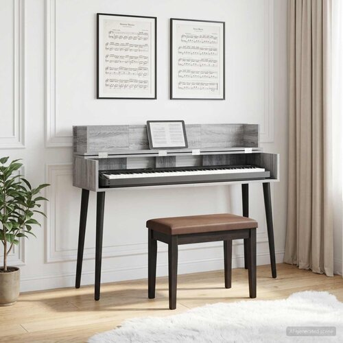 Studio radni stol Siva Sonoma 152 x 40 x 19,5 cm Cijene