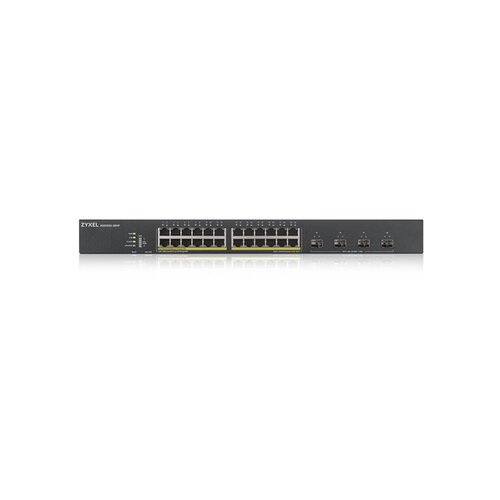 Zyxel Switch 24x1000Mbps (24xPOE) + 4xGigabit kombinirani SFP+, upravljivo metalno kući&amp;scaron;te, rack (24GbE POE priključak), XGS1930-28HP- Slike