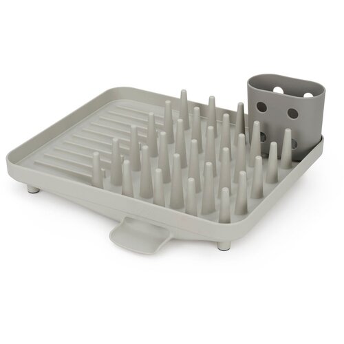 Joseph Joseph Svetlo siv plastičen odcejalnik posode 33,5x31,5 cm Duo – Cene