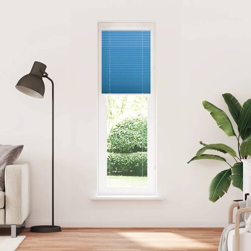  Plisirana zavjesa Plava 55x200 cm &amp;Scaron;irina tkanine 54,4 cm Poliester Slike