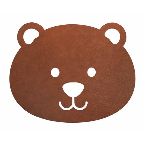LIND DNA Rjava ročno tkana otroška preproga iz eko usnja 73x92 cm Bear XXL Bull – Cene