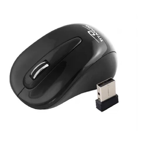 Esperanza miška torpedo rf mini, brezžična, usb, 2,4 ghz, 1000 dpi, črna Cene