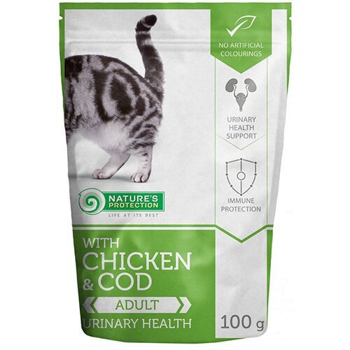 Natures Protection NP Adult Urinary Health Chicken&Cod - 100g Cene