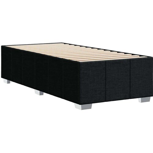 VidaXL Okvir za krevet crni 90x200 cm od tkanine Slike