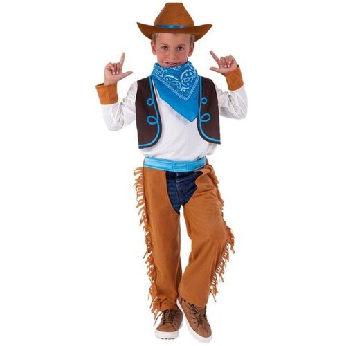 Rubies Pustni kostum za otroke COWBOY 8-10 let Cene