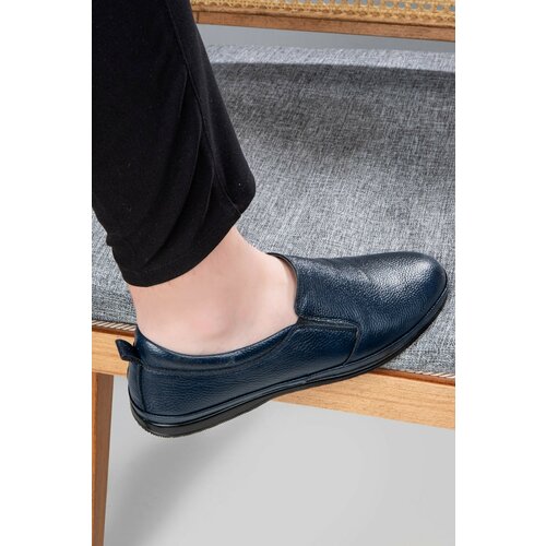 Ducavelli Kaila Genuine Leather Comfort Men's Orthopedic Casual Shoes, Dad Shoes, Orthopedic Shoes, Loaf Slike