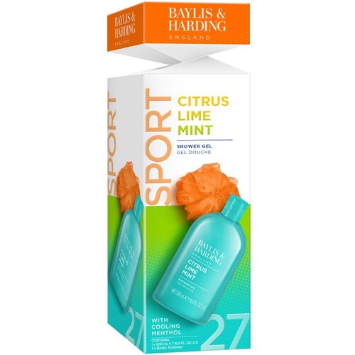 Baylis &amp;amp; Harding Men&amp;#039;s Citrus Lime &amp;amp; Mint poklon set za mu&amp;scaron;karce Slike