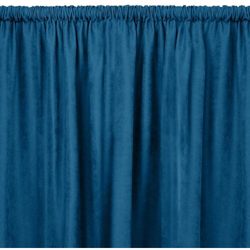  Curtain MILANA color indigo style classic 5 cm pole pocket chenille 560x245 HOMEDE Cene