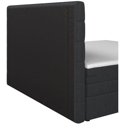 Bessagi Home Postelja Boxspring Aria, Temno Siva Slike