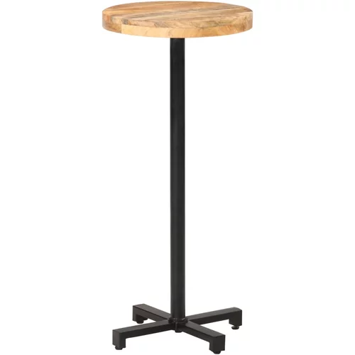 Barski stol okrugli Ø 50 x 110 cm od grubog drva manga