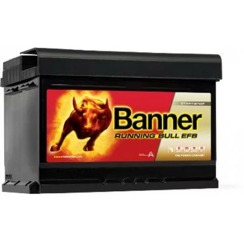 Banner akumulator running bull 65ah (d+) efb start-stop, plovila z enim aku.-12v