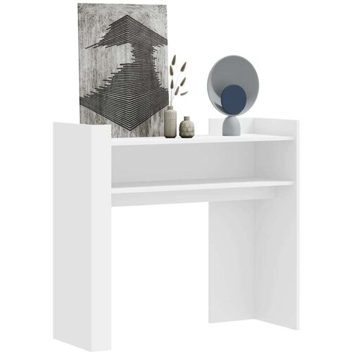  Konzolni stol bijeli 100 x 35 x 90 cm od konstruiranog drva Cijene