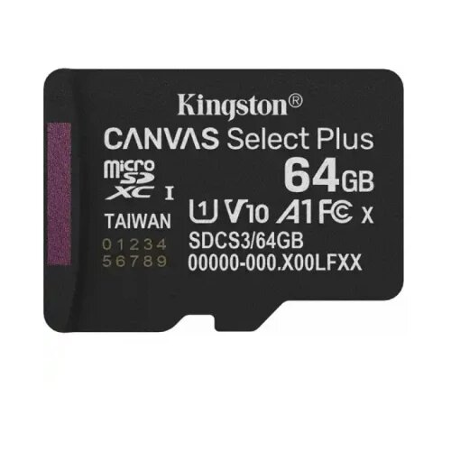 Kingston Micro SD Card 64GB SDCS3/64GBGBSP class 10 Cene