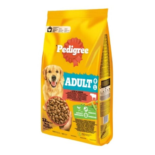 Pedigree Briketi za odrasle pse, Govedina i Piletina, 12kg Cene