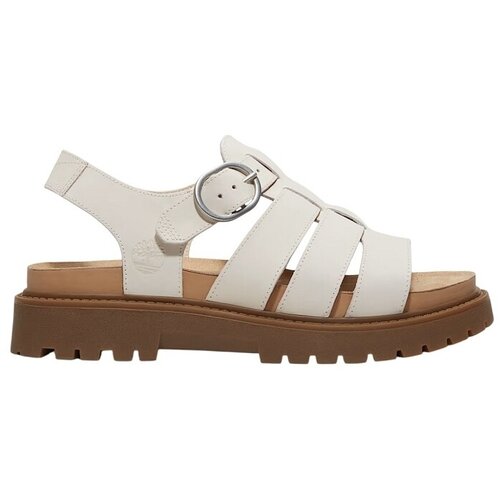 Timberland Sandali &amp;amp; Odprti čevlji CLAIREMONT WAY FISHERMAN Bela Slike