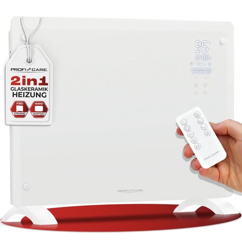 ProfiCare PC-GKH 3118 white Glass Konvector Heater Cijene