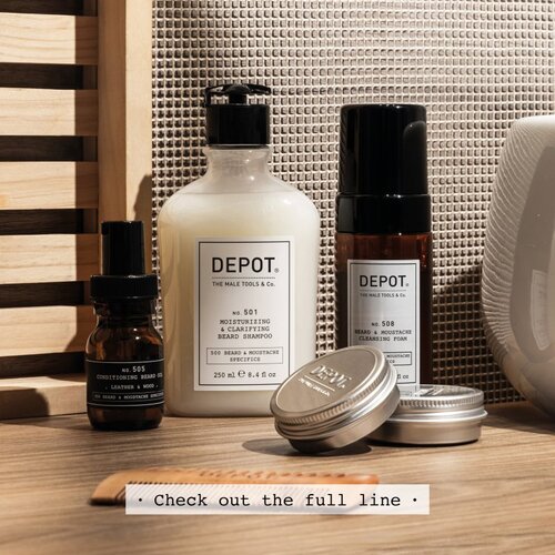 Depot 500 BEARD &amp;amp; MOUSTACHE SPECIFICS NO. 509 BEARD SCRUB piling za bradu i brkove 150 ml Slike