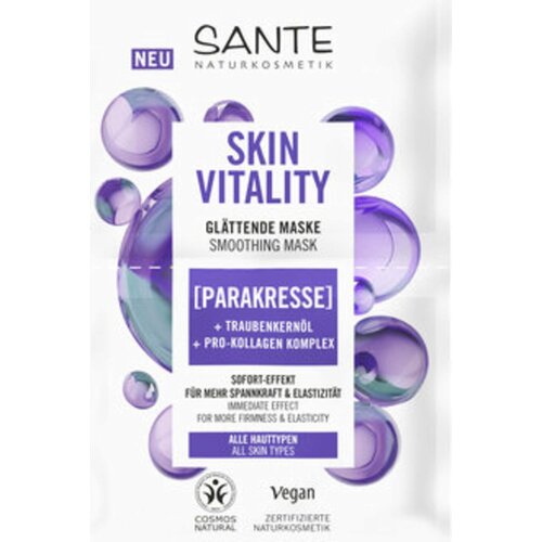 Sante Skin Vitality maska ​​za zaglađivanje - 8 ml Cijene