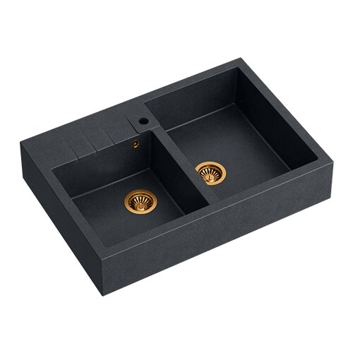 Quadron sudoper BILL 120 + nano PVD antracit/bakar Cijene