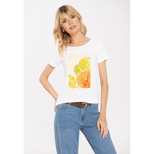 Volcano Woman's T-shirt T-Koktail L02307-S23 Cene